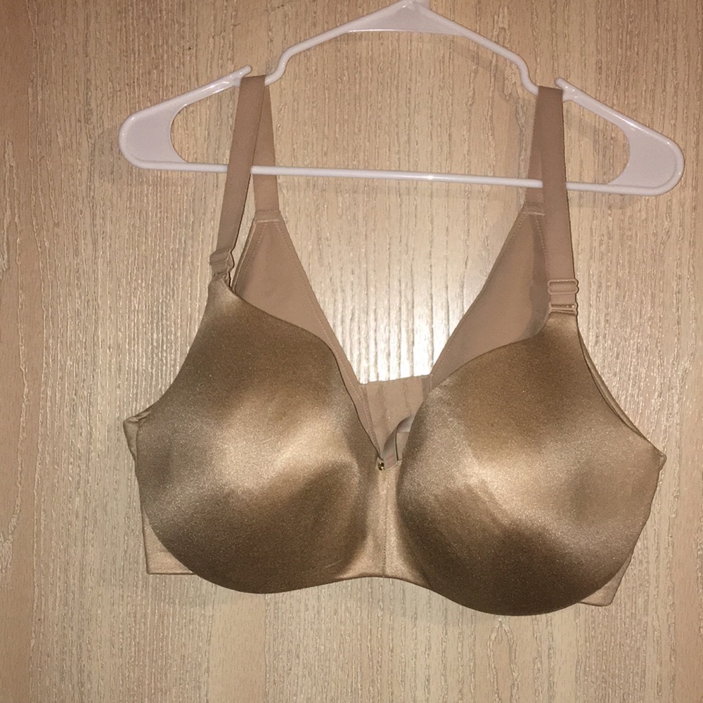 Cacique Tan Full-Coverage Bra with Molded Cups 42F